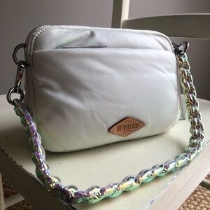 New: MZ Wallace Small Bowery Bag. Iridescent.
